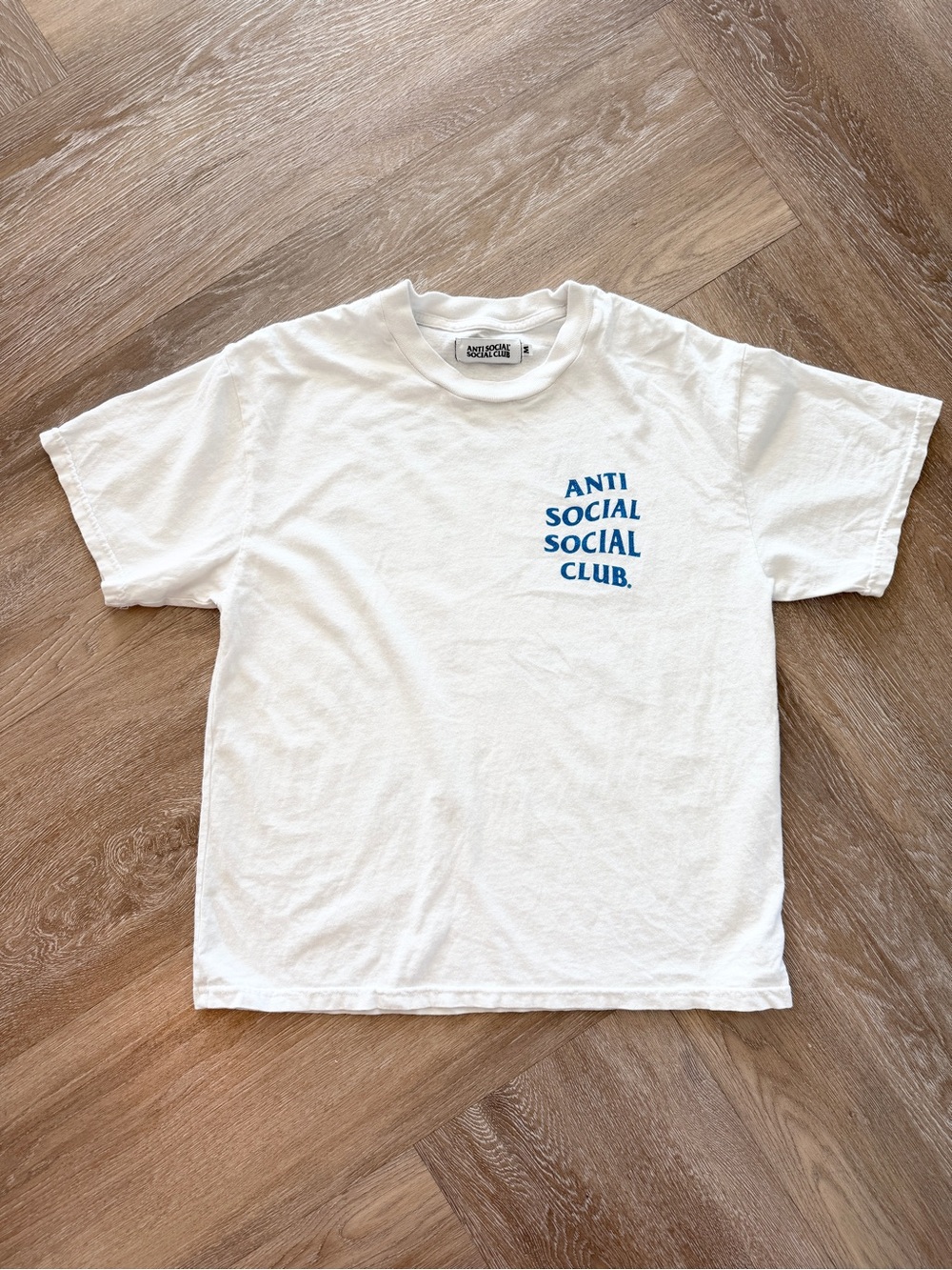 Blue Glitter Anti Social Social Club Tshirt Size M